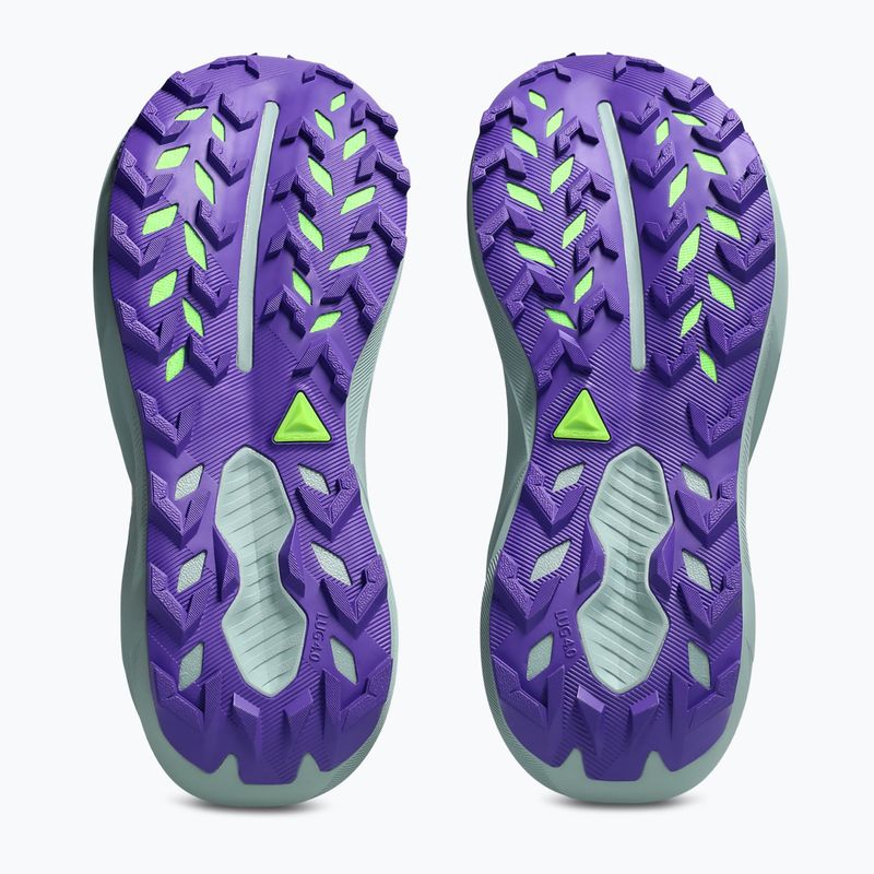 Dámske bežecké topánky ASICS Trabuco 14 foggy teal/radiant amethyst 5