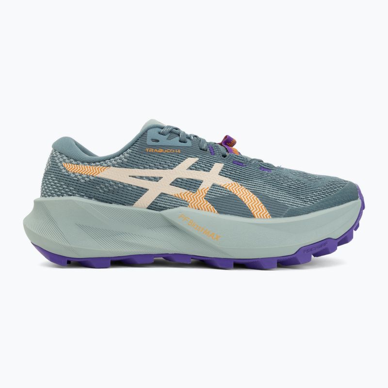 Dámske bežecké topánky ASICS Trabuco 14 foggy teal/radiant amethyst 2