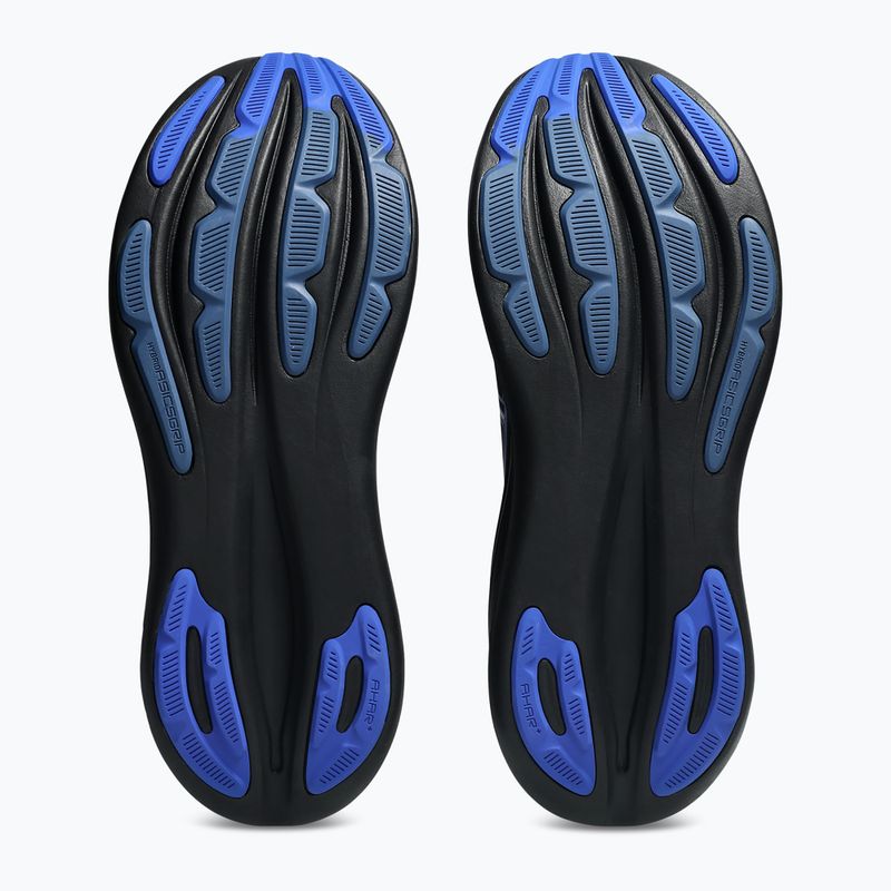 Pánske bežecké topánky ASICS Gel-Nimbus 28 black/neon blue 4
