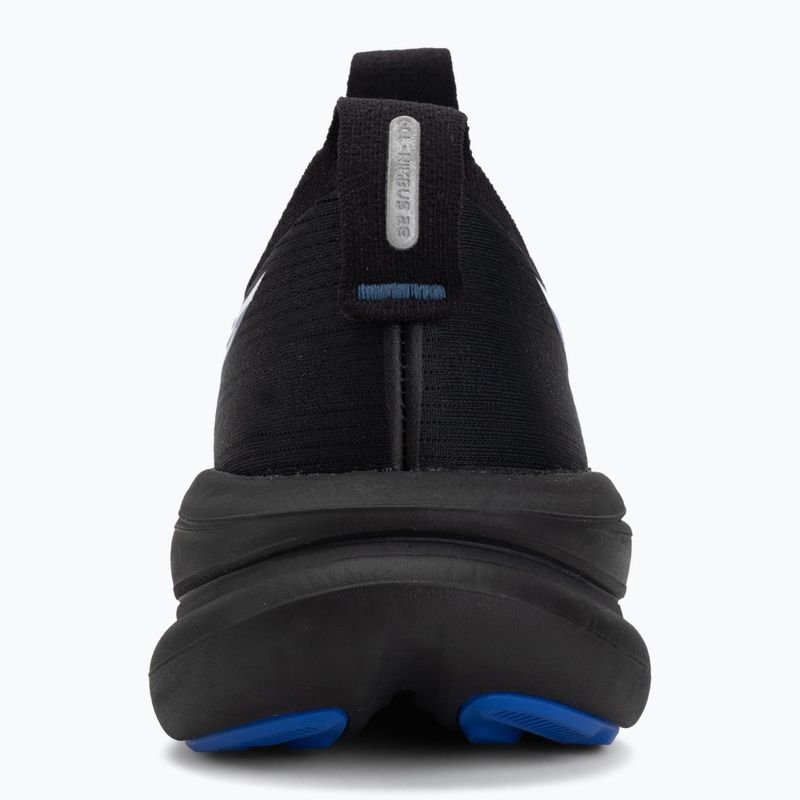 Pánske bežecké topánky ASICS Gel-Nimbus 28 black/neon blue 6