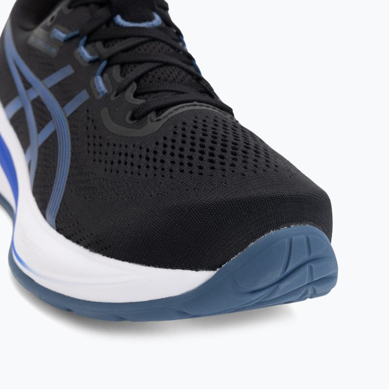 Pánske bežecké topánky ASICS Gel-Cumulus 28 black/neon blue 7