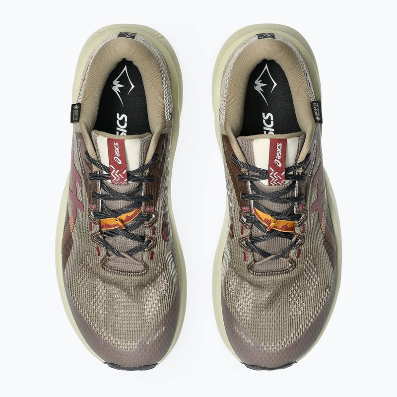 Pánske bežecké topánky Asics Trabuco 14 Gtx taupe grey/oatmeal 5