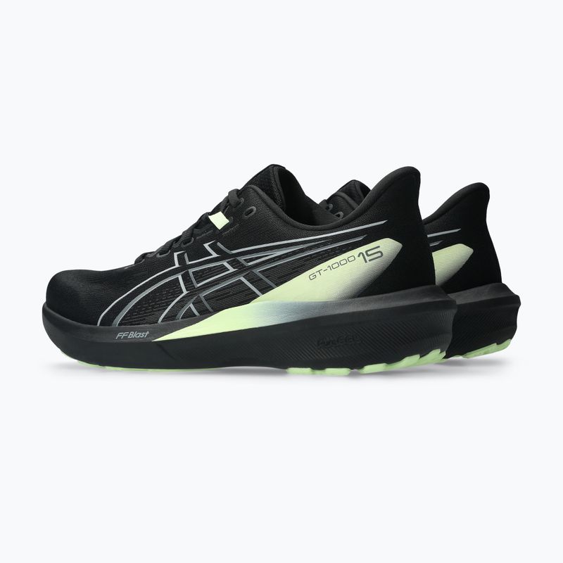Pánske bežecké topánky ASICS GT-1000 15 black/illuminate yellow 3