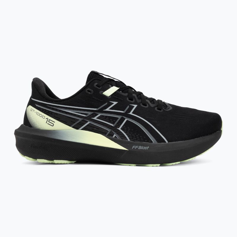 Pánske bežecké topánky ASICS GT-1000 15 black/illuminate yellow 2