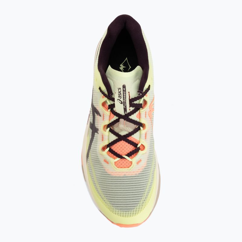 Bežecké topánky Asics Fujispeed 4 illuminate yellow/dark aubergine 5