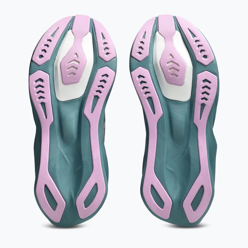 Dámske bežecké topánky ASICS Novablast 6 foggy teal/hazy lilac 5