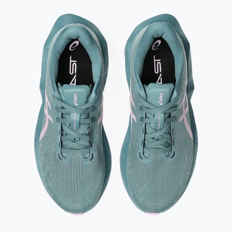 Dámske bežecké topánky ASICS Novablast 6 foggy teal/hazy lilac 6
