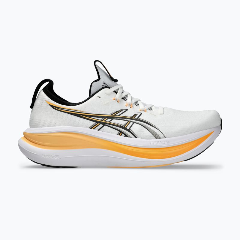 Pánske bežecké topánky ASICS Gel-Nimbus 28 white/stadium orange 2