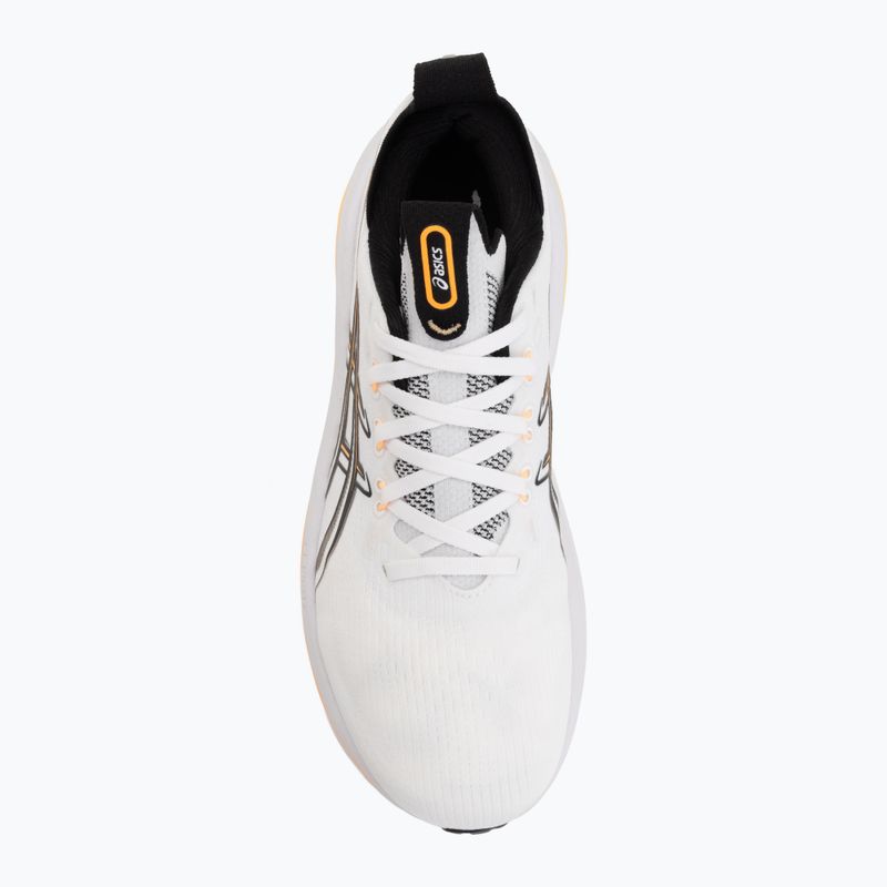 Pánske bežecké topánky ASICS Gel-Nimbus 28 white/stadium orange 5