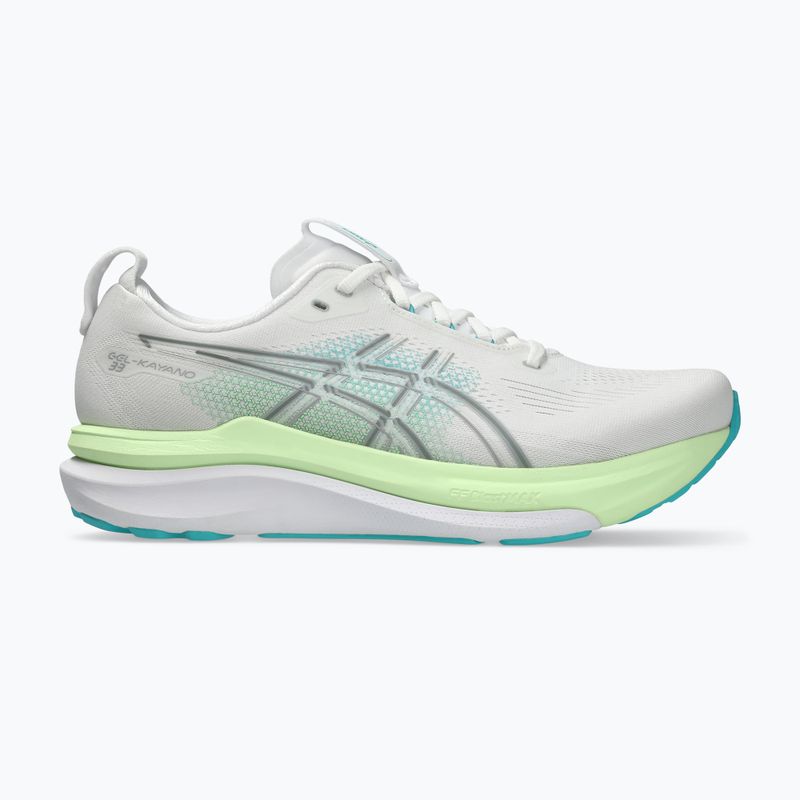 Pánske bežecké topánky ASICS Gel-Kayano 33 white/energy aqua 2
