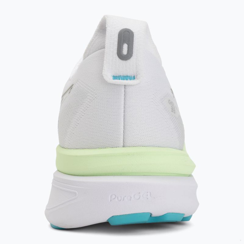 Pánske bežecké topánky ASICS Gel-Kayano 33 white/energy aqua 6