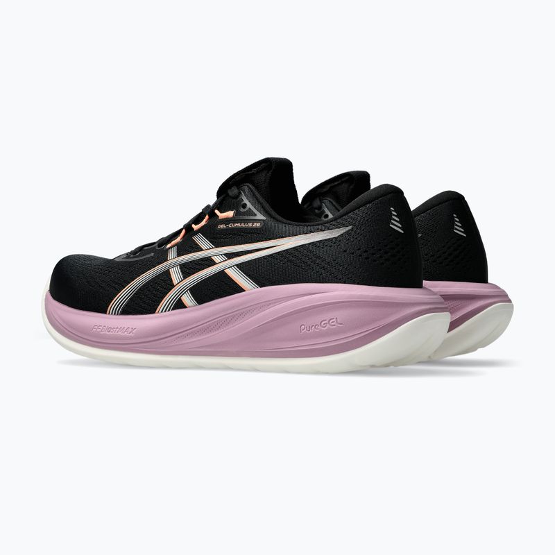Dámske bežecké topánky Asics Gel-Cumulus 28 Black/Taro Purple 4