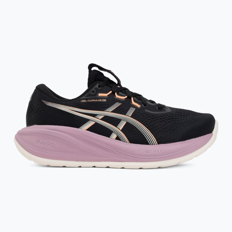 Dámske bežecké topánky Asics Gel-Cumulus 28 Black/Taro Purple 2