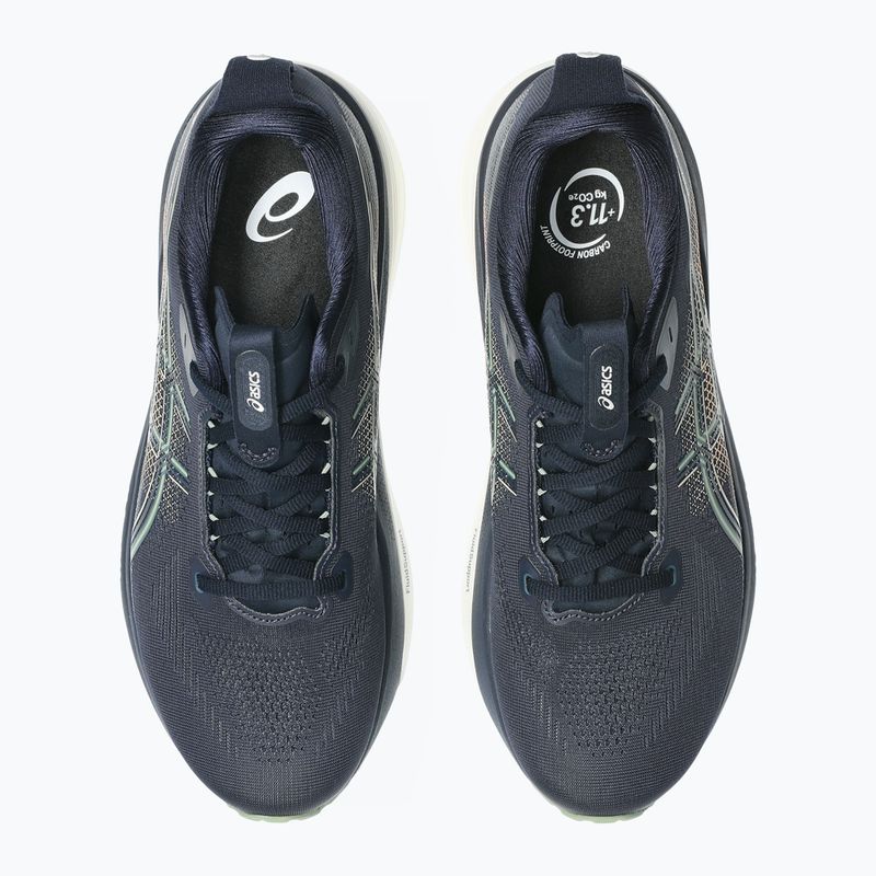 Pánske bežecké topánky ASICS Gel-Kayano 33 midnight/khaki green 5