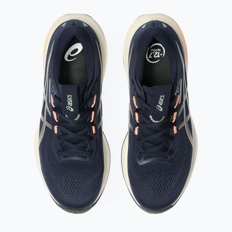 Pánske bežecké topánky ASICS Gel-Cumulus 28 midnight/khaki green 5