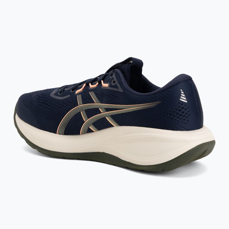 Pánske bežecké topánky ASICS Gel-Cumulus 28 midnight/khaki green 3