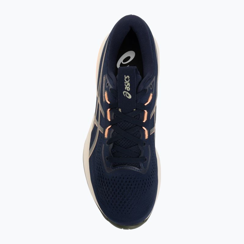 Pánske bežecké topánky ASICS Gel-Cumulus 28 midnight/khaki green 5