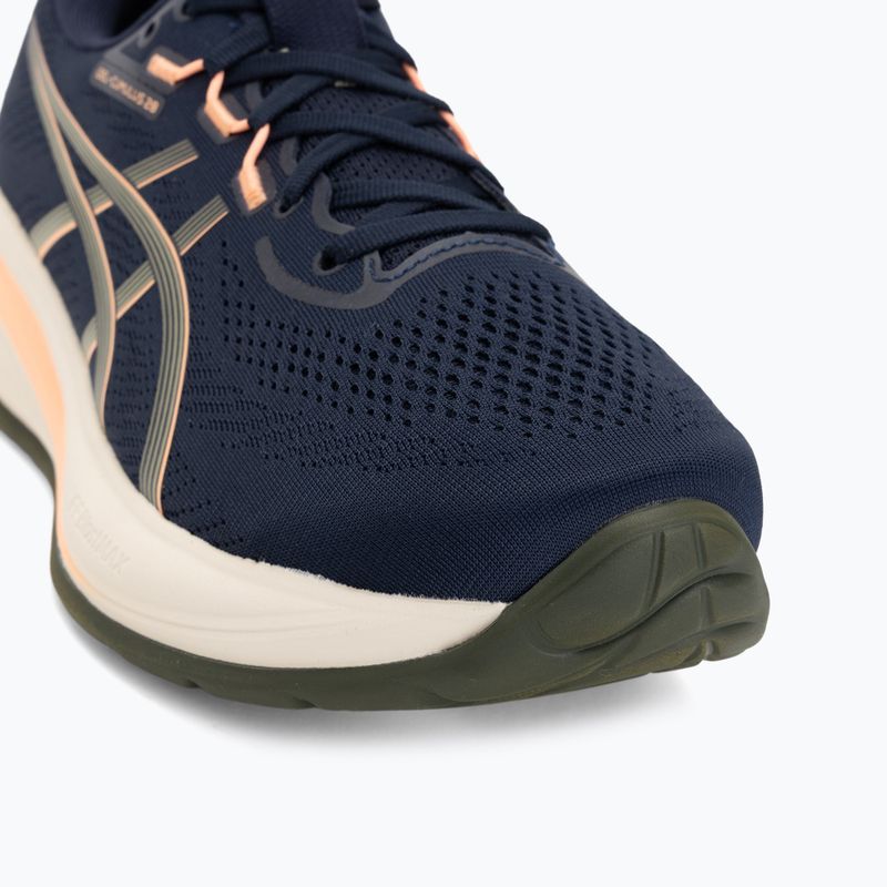 Pánske bežecké topánky ASICS Gel-Cumulus 28 midnight/khaki green 7