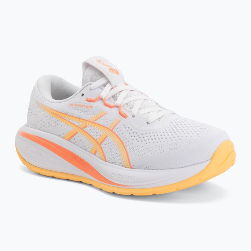 Dámske bežecké topánky Asics Gel-Cumulus 28 White/Orange Glow