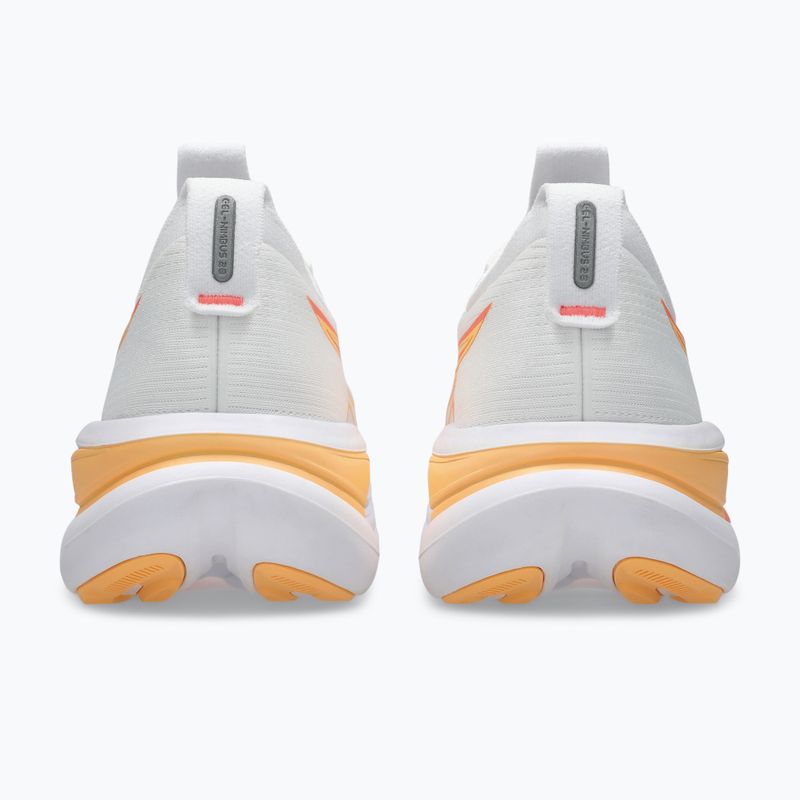 Dámske bežecké topánky ASICS Gel-Nimbus 28 white/sun coral 6