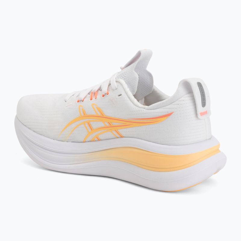 Dámske bežecké topánky ASICS Gel-Nimbus 28 white/sun coral 3