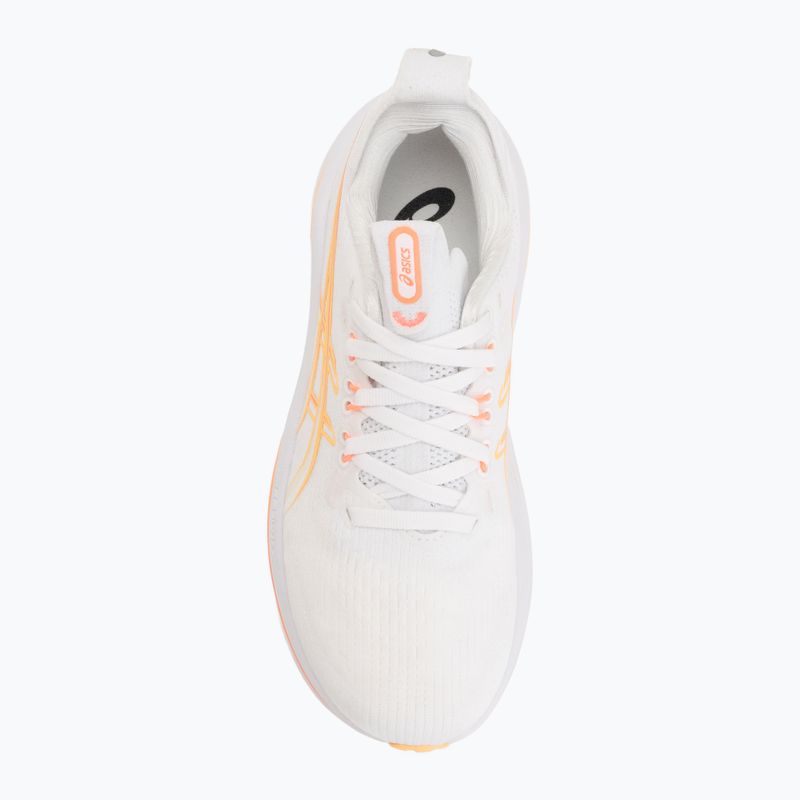 Dámske bežecké topánky ASICS Gel-Nimbus 28 white/sun coral 5