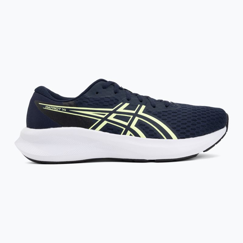 Pánske bežecké topánky ASICS Patriot 14 midnight/illuminate yellow 2