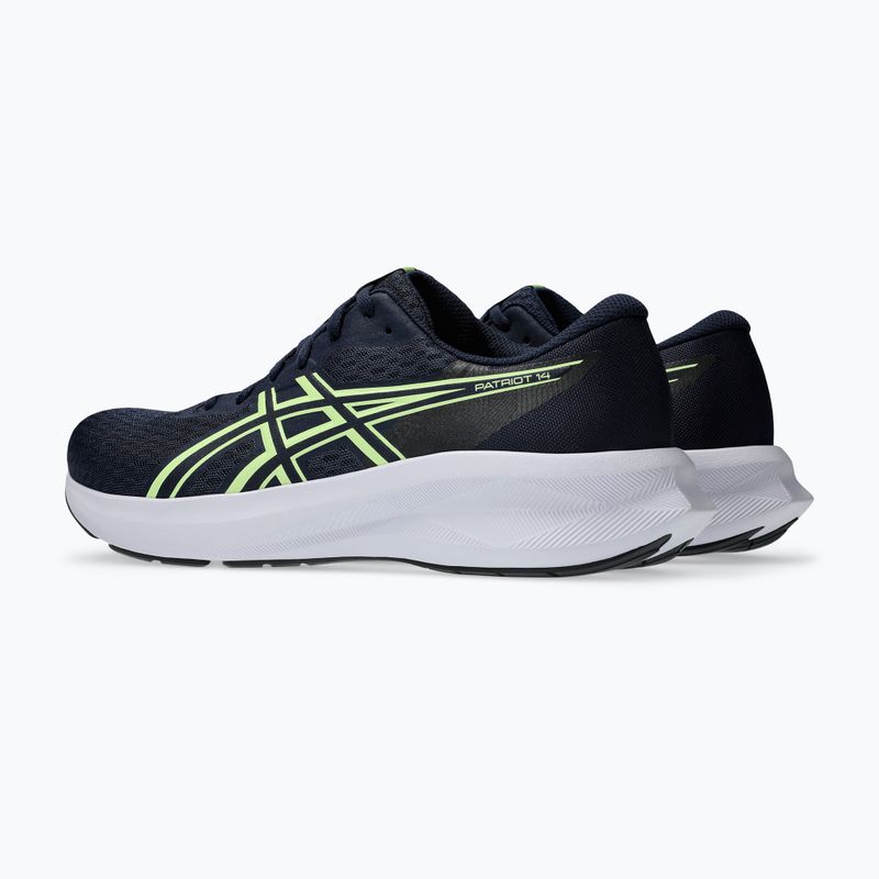 Pánske bežecké topánky ASICS Patriot 14 midnight/illuminate yellow 3
