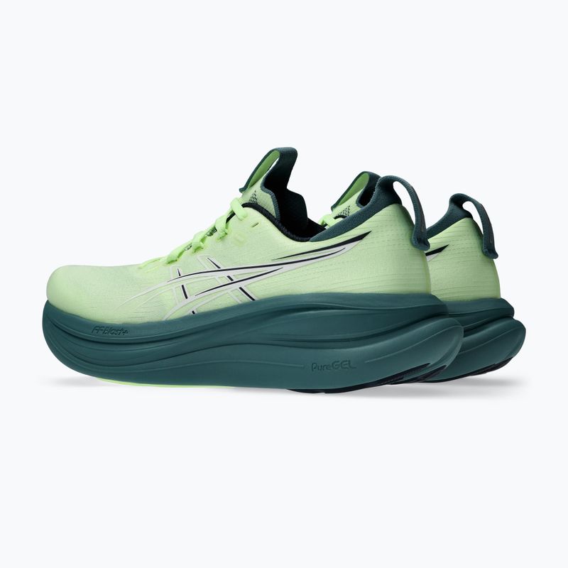 Pánske bežecké topánky ASICS Gel-Nimbus 28 illuminate yellow/foggy teal 3