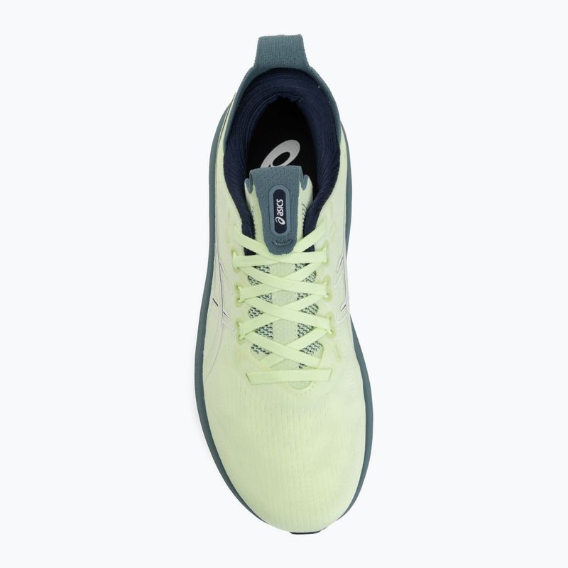 Pánske bežecké topánky ASICS Gel-Nimbus 28 illuminate yellow/foggy teal 5