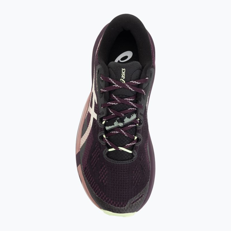 Dámske bežecké topánky ASICS Trabuco 14 black/dark aubergine 5