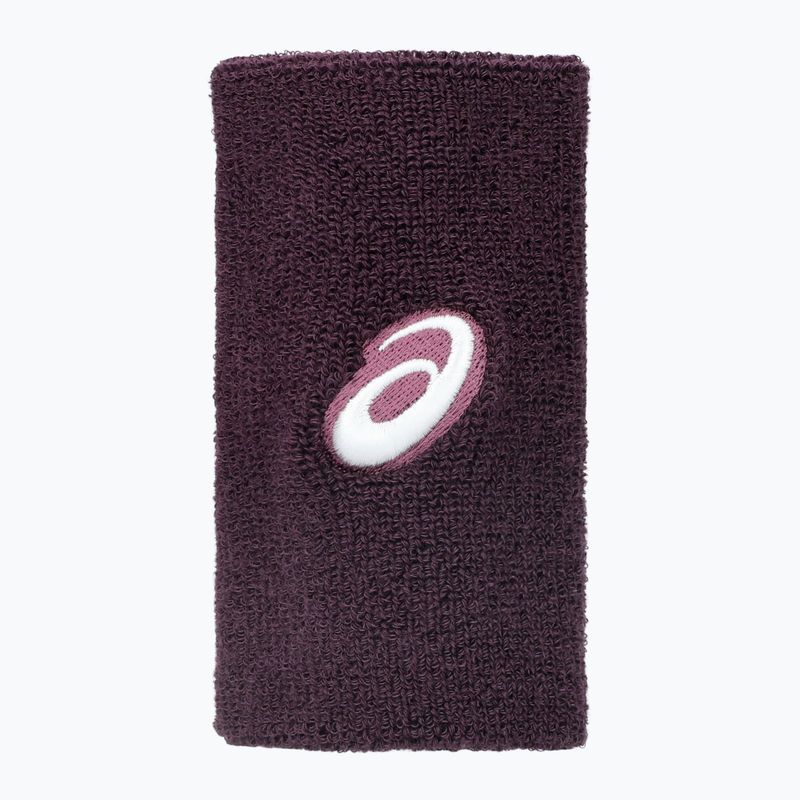 Potítka ASICS Wrist Band Long 2 pcs. dark aubergine