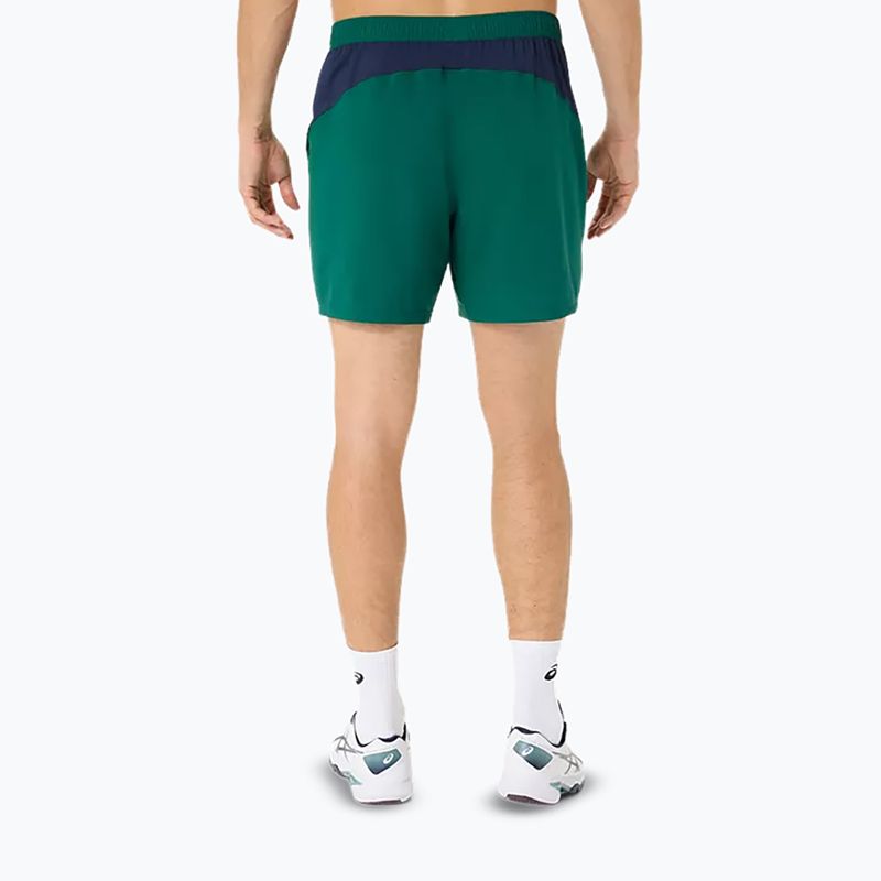 Pánske tenisové šortky ASICS Padel Court 7IN jewel green 2
