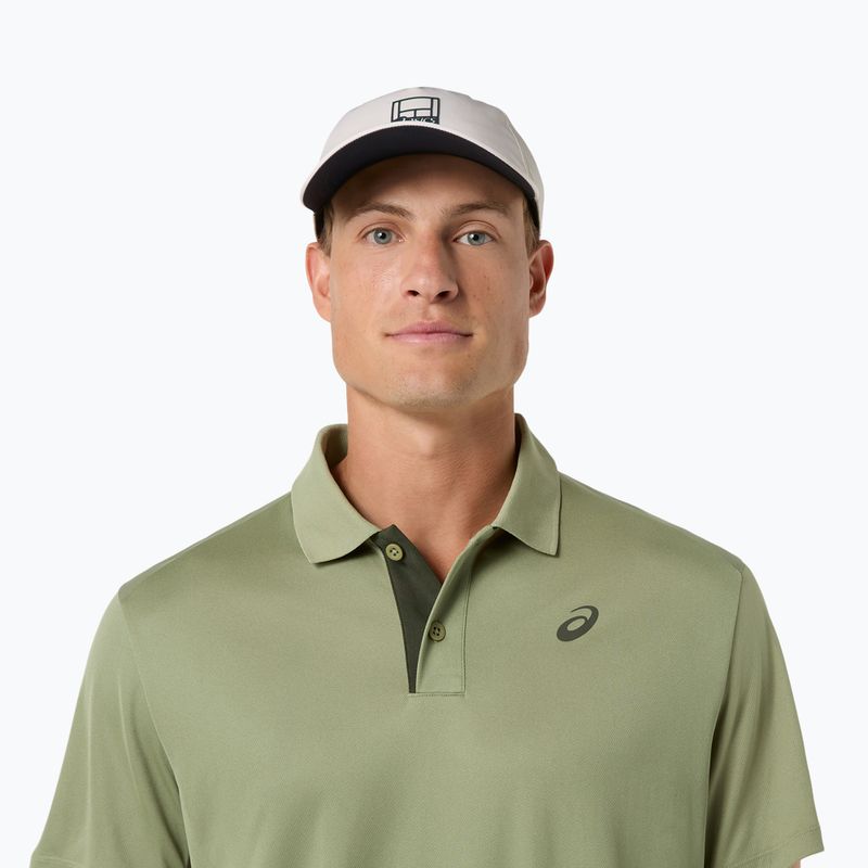 Pánske polo tričko ASICS Court Polo khaki green 5