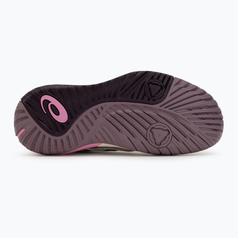 Dámske tenisové topánky ASICS Gel-Resolution X soft oat/dark aubergine 4