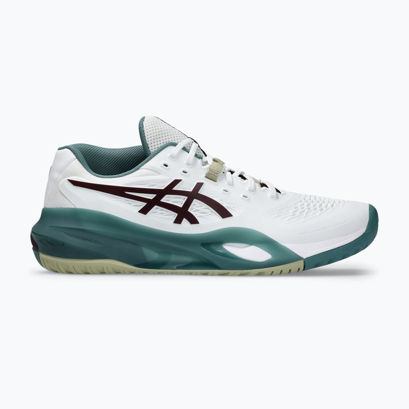 Pánske tenisové topánky ASICS Gel-Resolution X white/dark aubergine