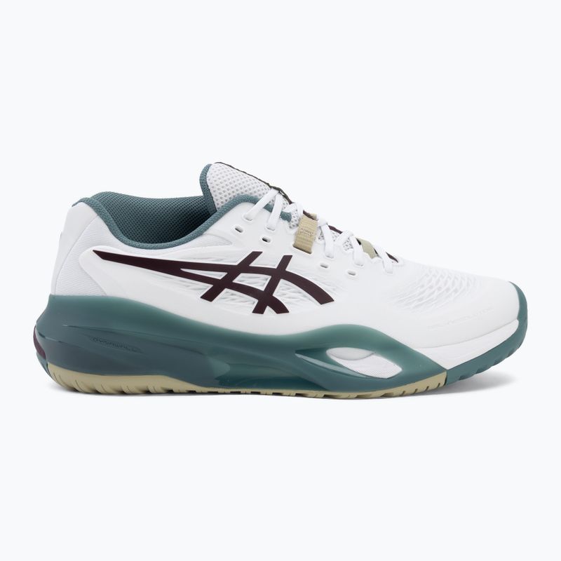 Pánske tenisové topánky ASICS Gel-Resolution X white/dark aubergine 2