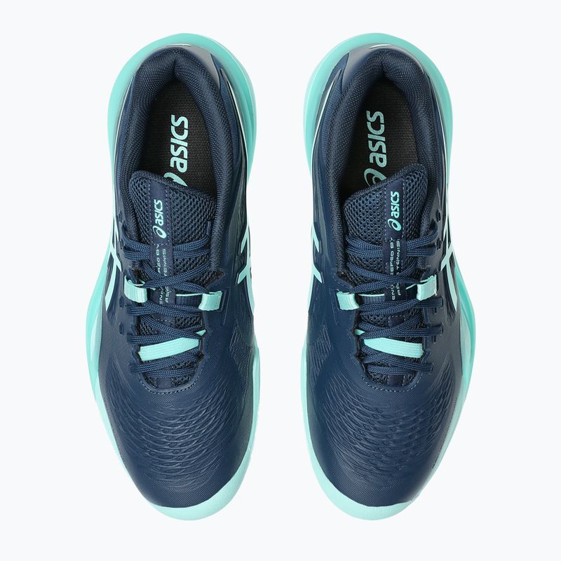 Pánske tenisové topánky ASICS Gel-Resolution X night sky/illuminate mint 4