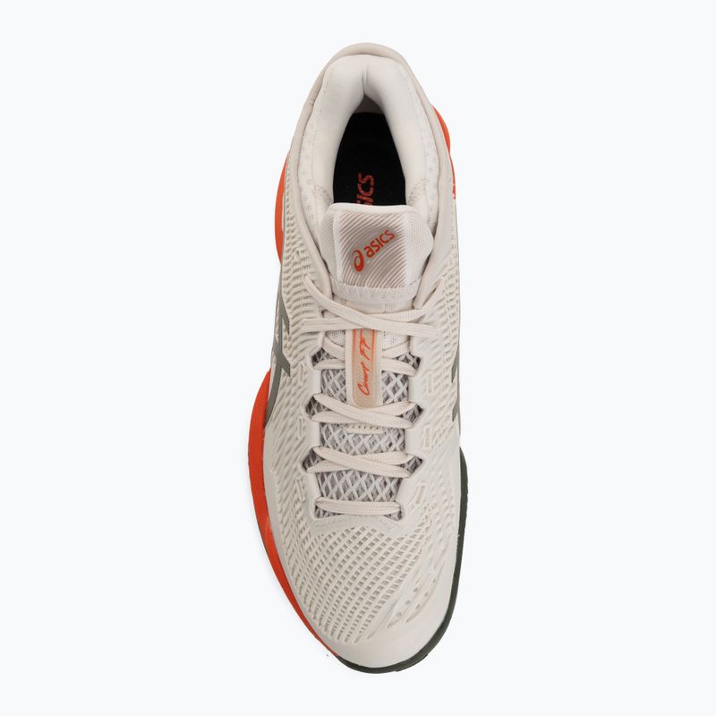 Pánske tenisové topánky ASICS Court FF 3 Clay soft oat/vintage khaki 5
