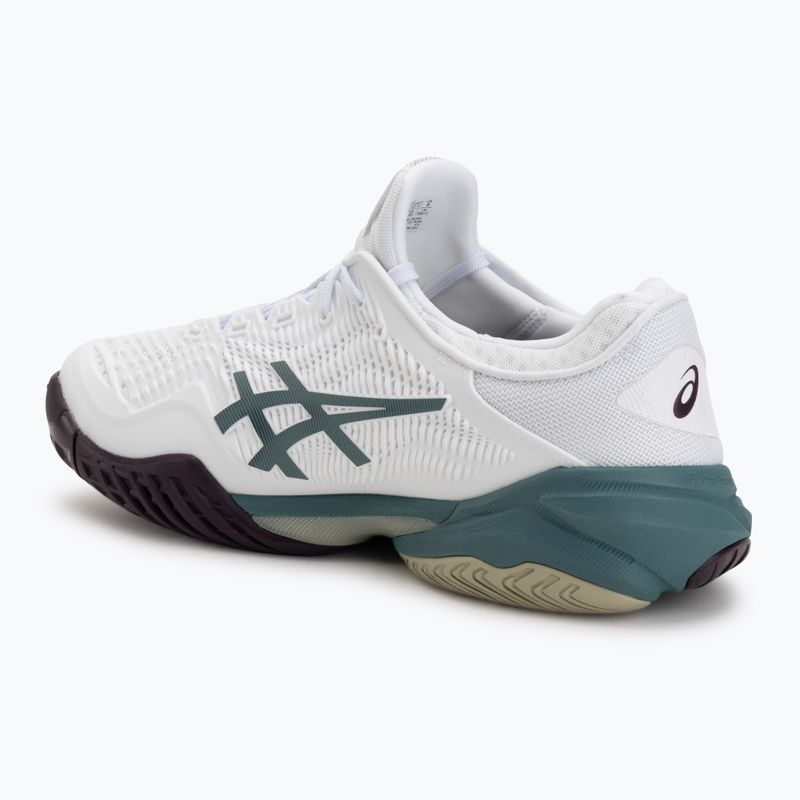 Pánske tenisové topánky ASICS Court FF 3 white/foggy teal 3