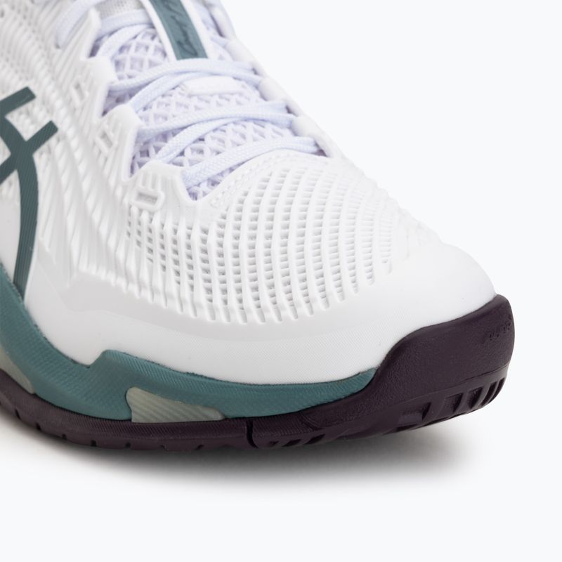 Pánske tenisové topánky ASICS Court FF 3 white/foggy teal 7