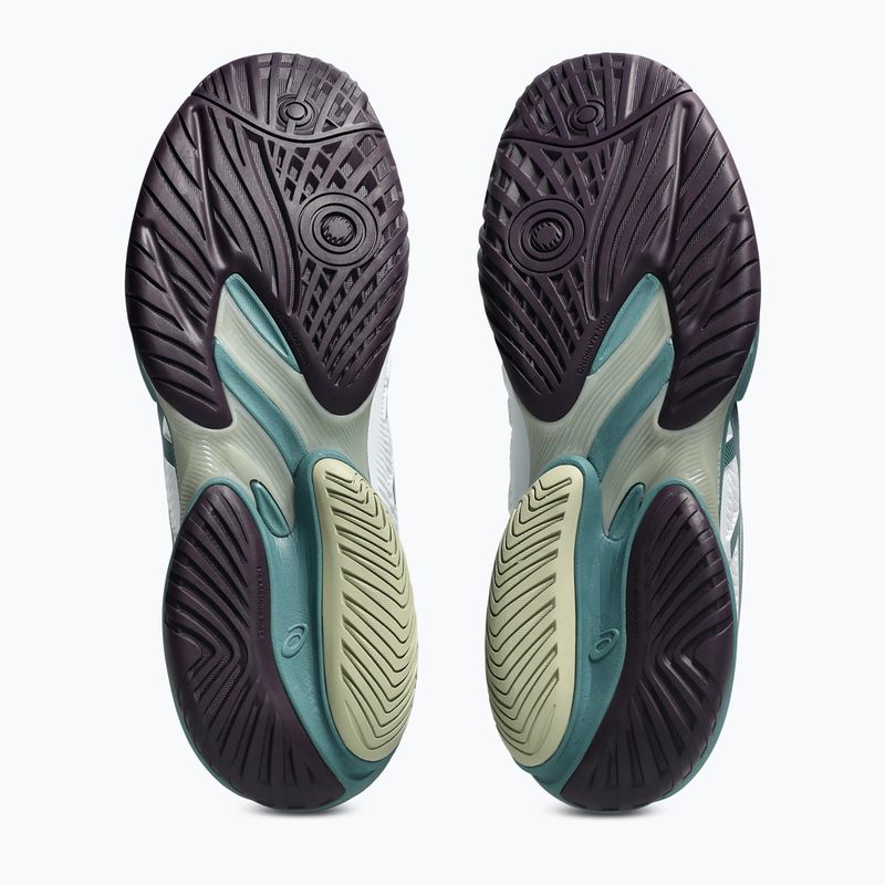 Pánske tenisové topánky ASICS Court FF 3 white/foggy teal 3