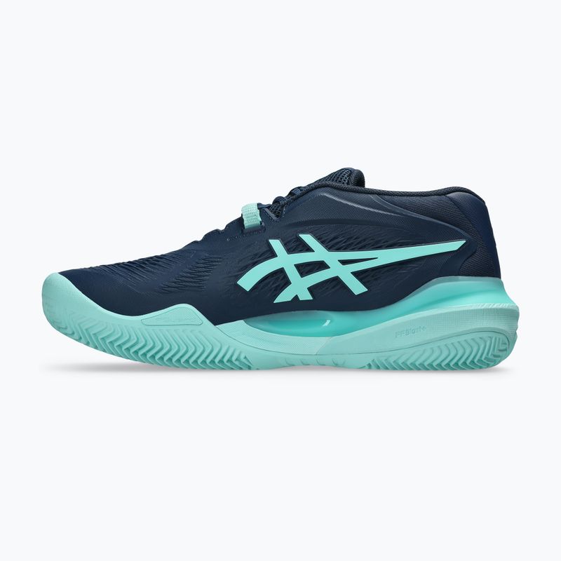 Pánske tenisové topánky ASICS Gel-Resolution X Clay night sky/illuminate mint 2