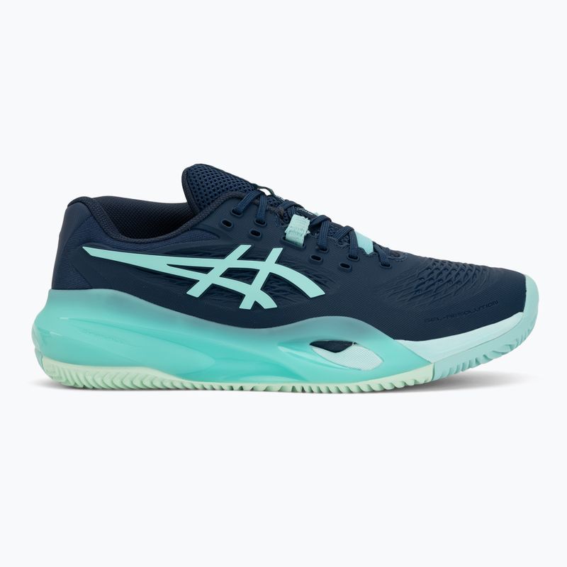 Pánske tenisové topánky ASICS Gel-Resolution X Clay night sky/illuminate mint 2