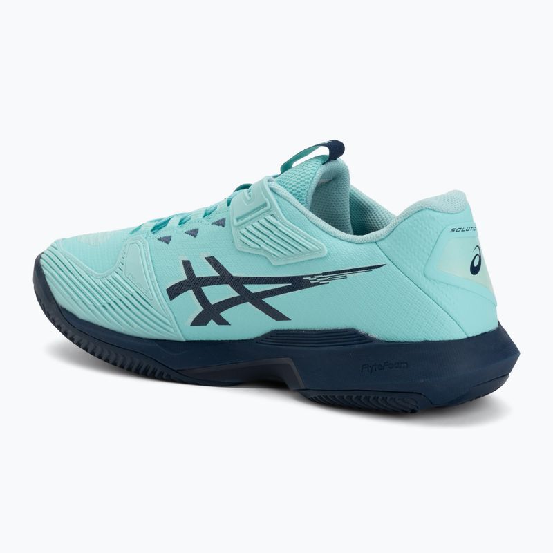 Pánske tenisové topánky ASICS Solution Speed FF 4 Clay illuminate mint/night sky 3