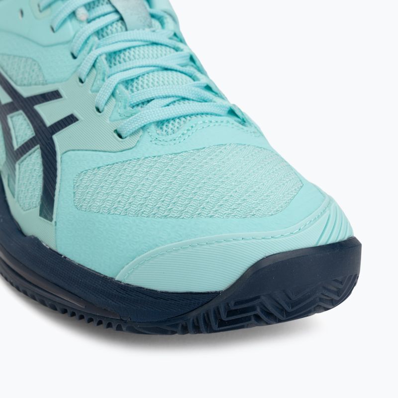 Pánske tenisové topánky ASICS Solution Speed FF 4 Clay illuminate mint/night sky 7