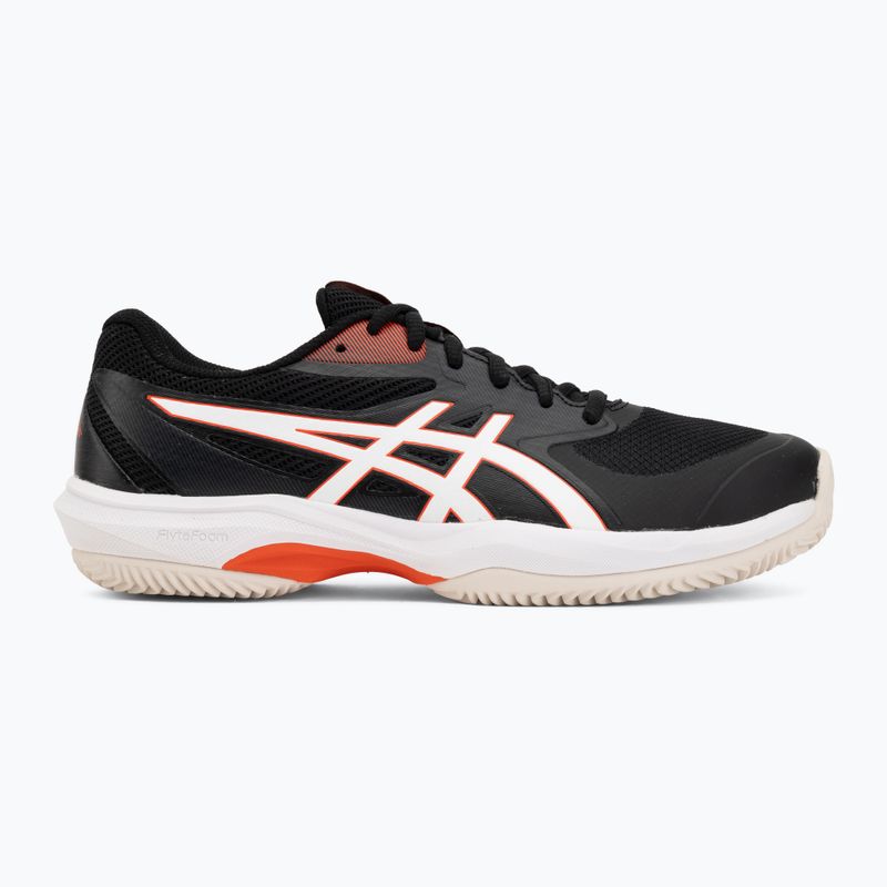 Pánske tenisové topánky ASICS Game FF Clay black/cherry tomato 2