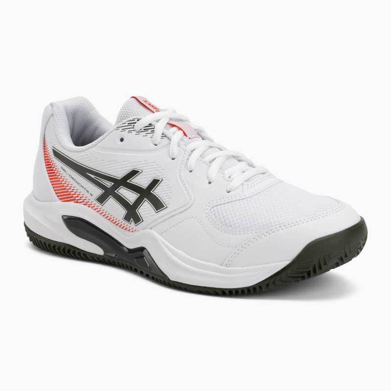Pánske tenisové topánky ASICS Gel-Dedicate 9 Clay white/vintage khaki