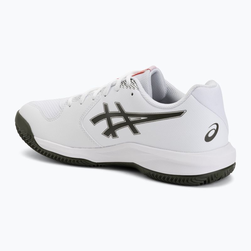 Pánske tenisové topánky ASICS Gel-Dedicate 9 Clay white/vintage khaki 3