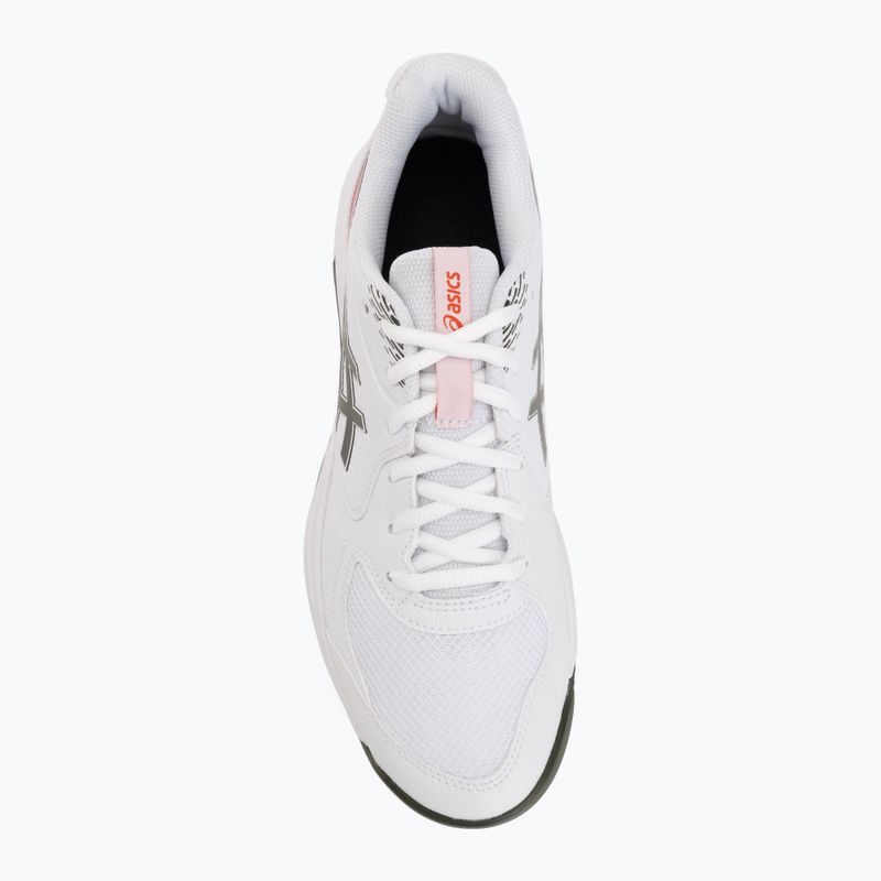 Pánske tenisové topánky ASICS Gel-Dedicate 9 Clay white/vintage khaki 5